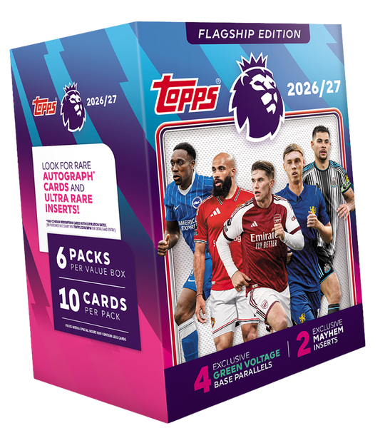 Topps Flagship Premier League 2026/27 - Value Box official product image