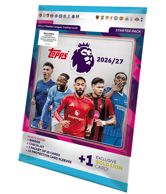Topps Flagship Premier League 2026/27 - Starter Pack (Online Exclusive) official product image