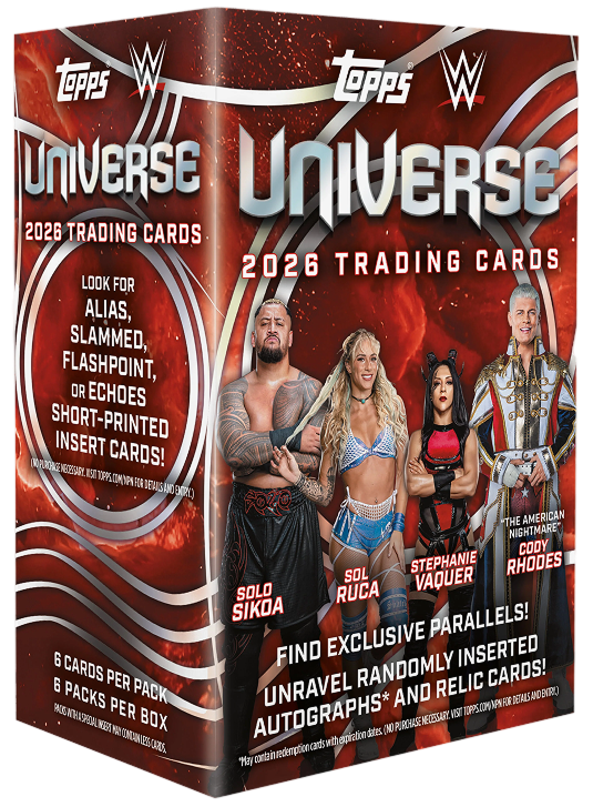 Topps Universe WWE 2026 - Value Box product image
