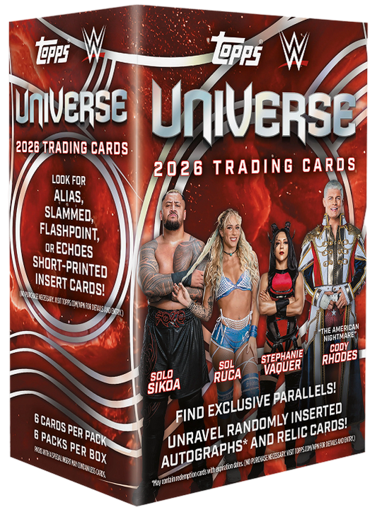 Topps Universe WWE 2026 - Value Box product image