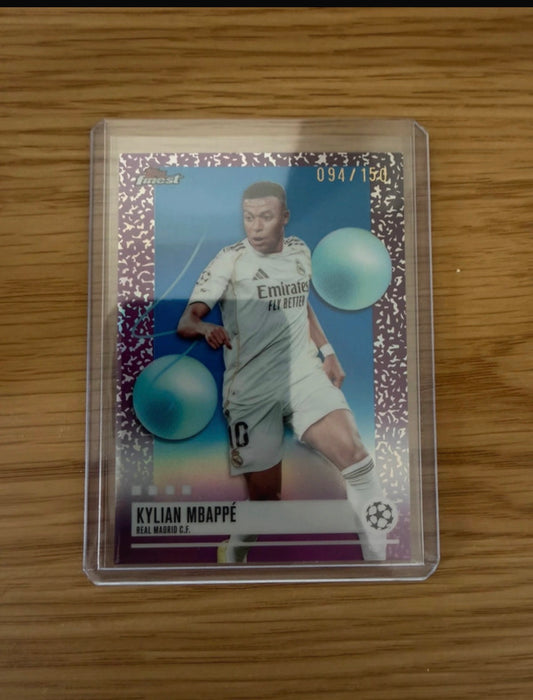 Topps Finest UCC Kylian Mbappé 094/150