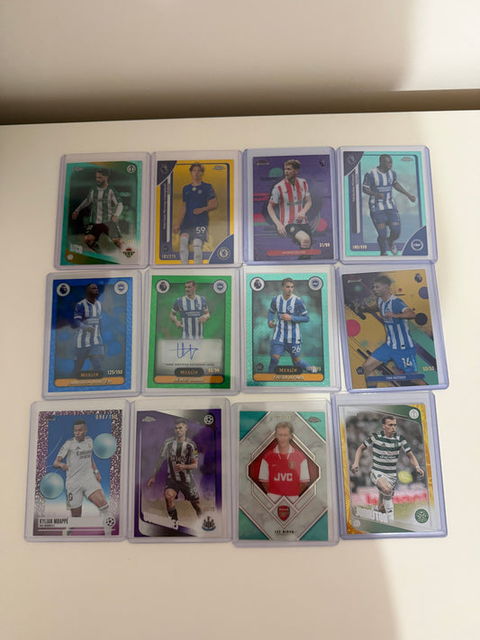 Topps Multi-Card Numbered Bundle - 12 Cards