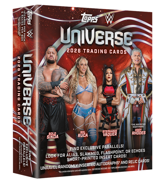 Topps Universe WWE 2026 - Mega Box product image