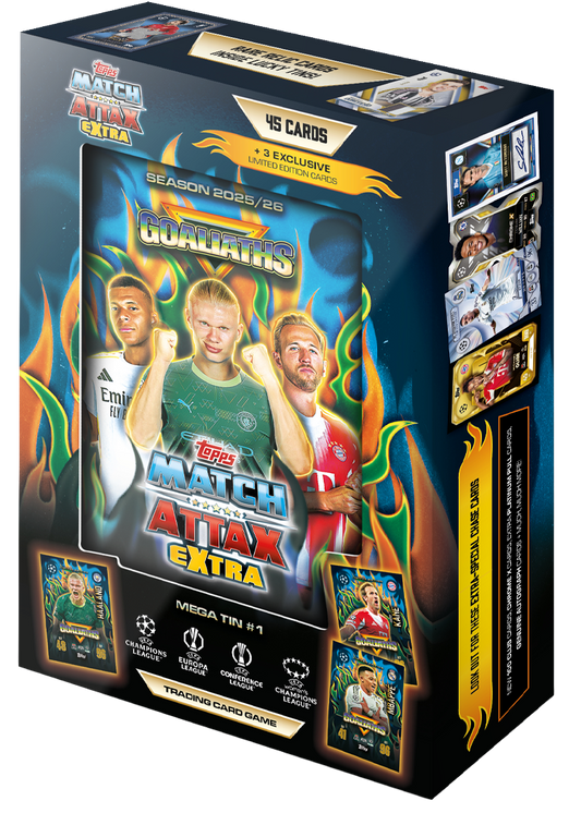 Topps UCC Match Attax Extra 2026 - Mega Tin - Goliaths product image