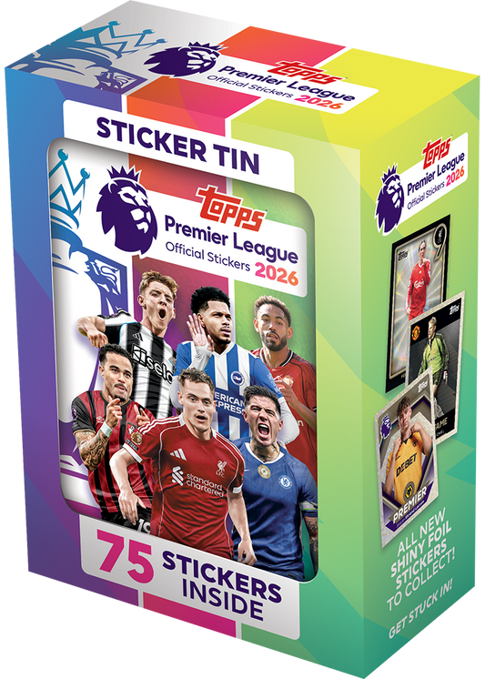 Premier League Stickers 2026 - Sticker Tin product image