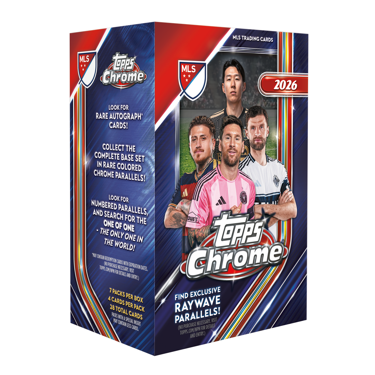 Topps Chrome Major League Soccer 2026 - Value Box product image