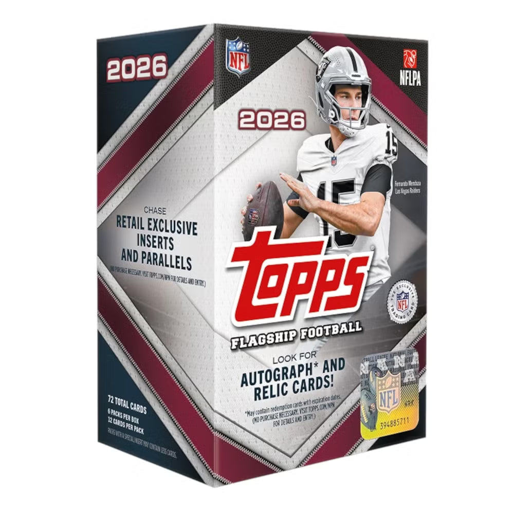 Topps Flagship NFL Football 2026 Value Box