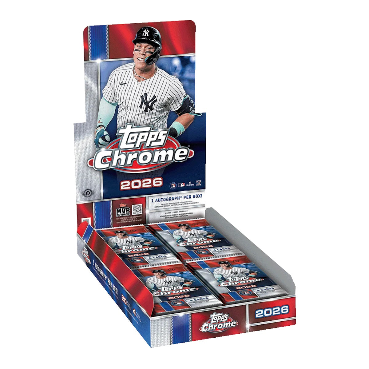 Topps Chrome Baseball 2026 Hobby Box