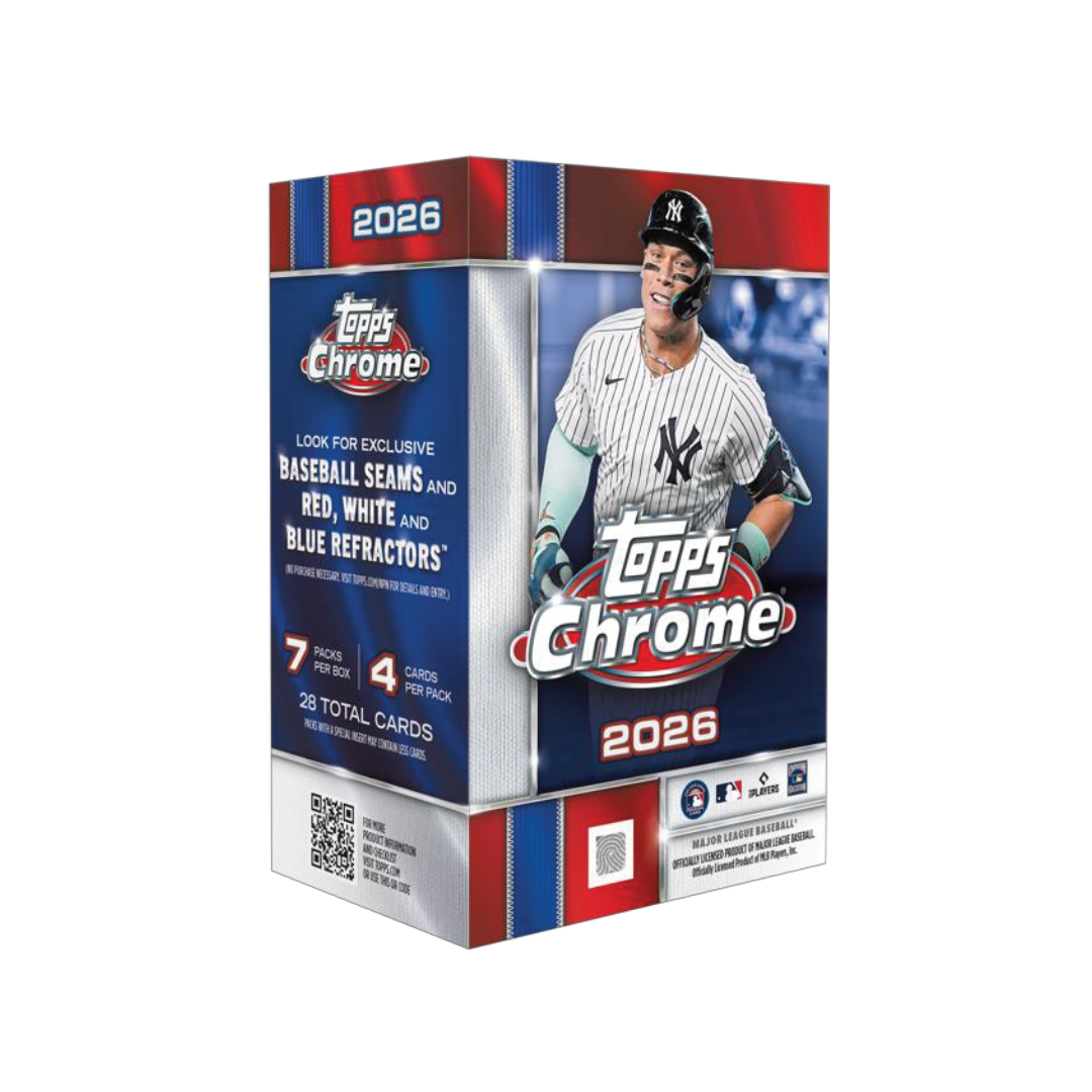 Topps Chrome Baseball 2026 Value Box