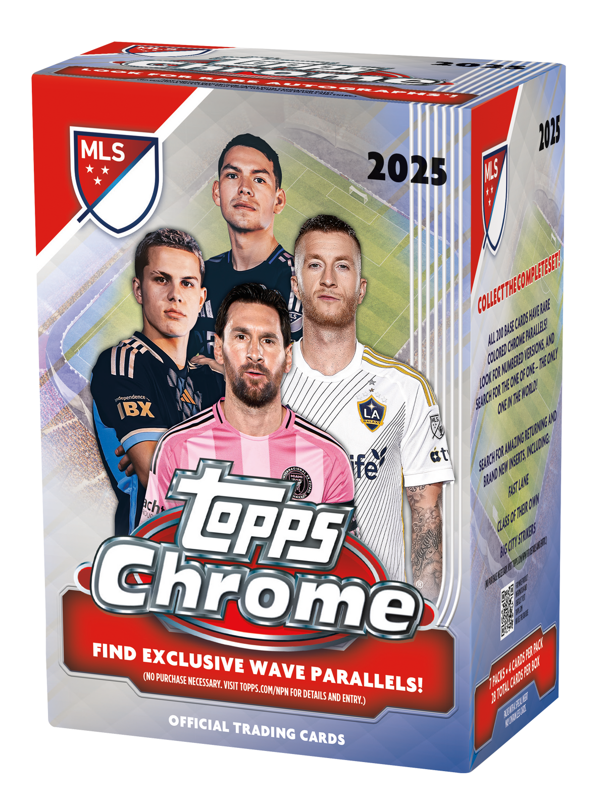 Topps Chrome MLS 2025 Value Box