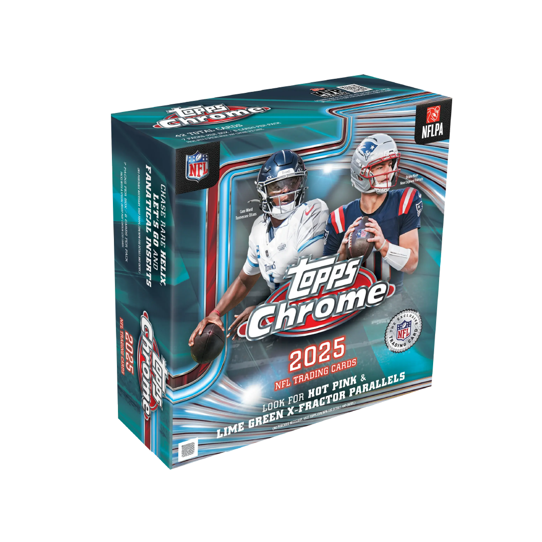Topps Chrome NFL Football 2025 Mega Box