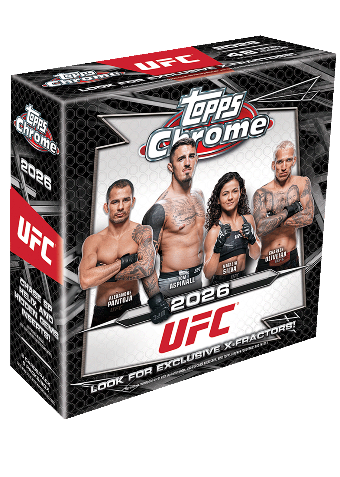 Topps Chrome UFC 2026 Mega Box