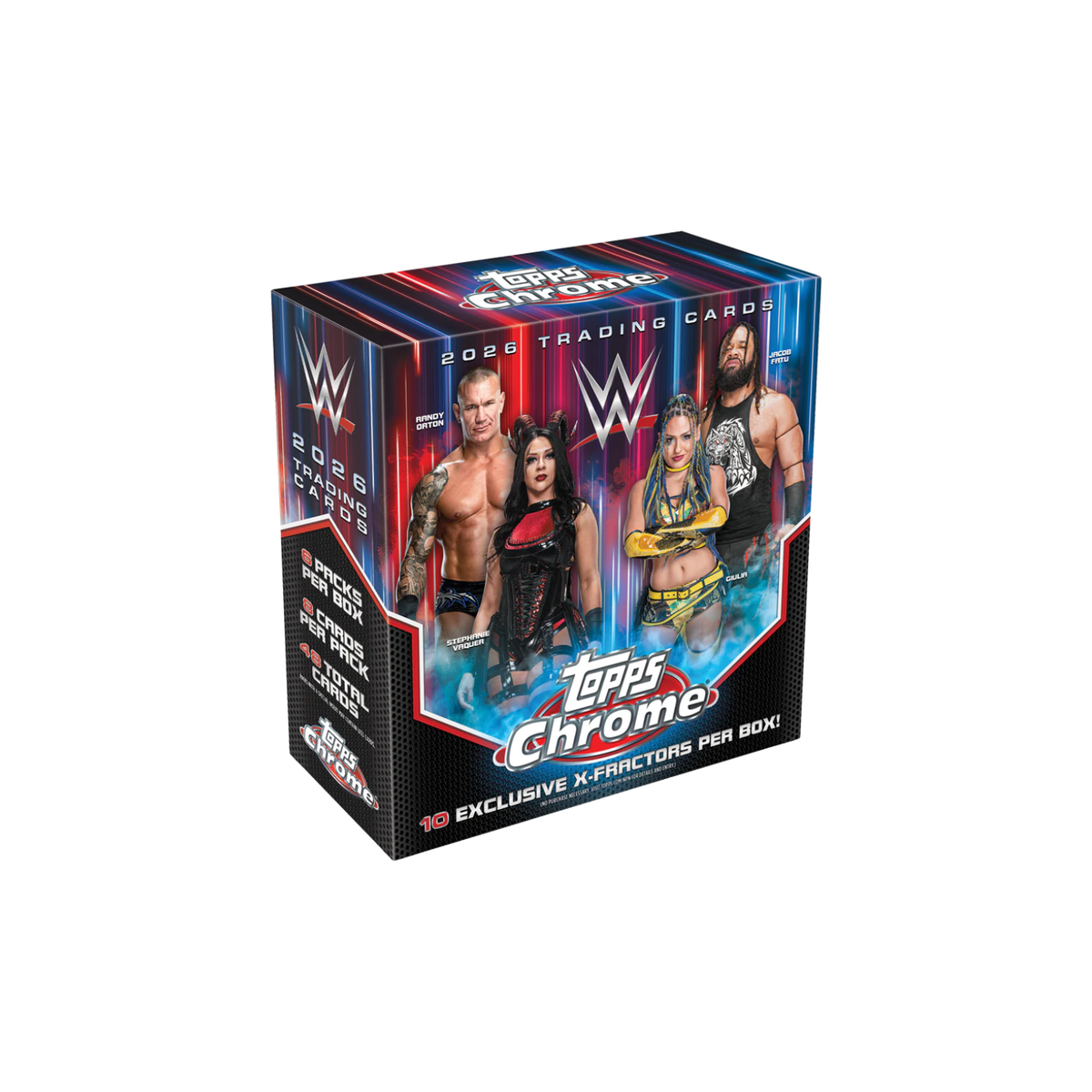 Topps Chrome WWE 2026 Mega Box