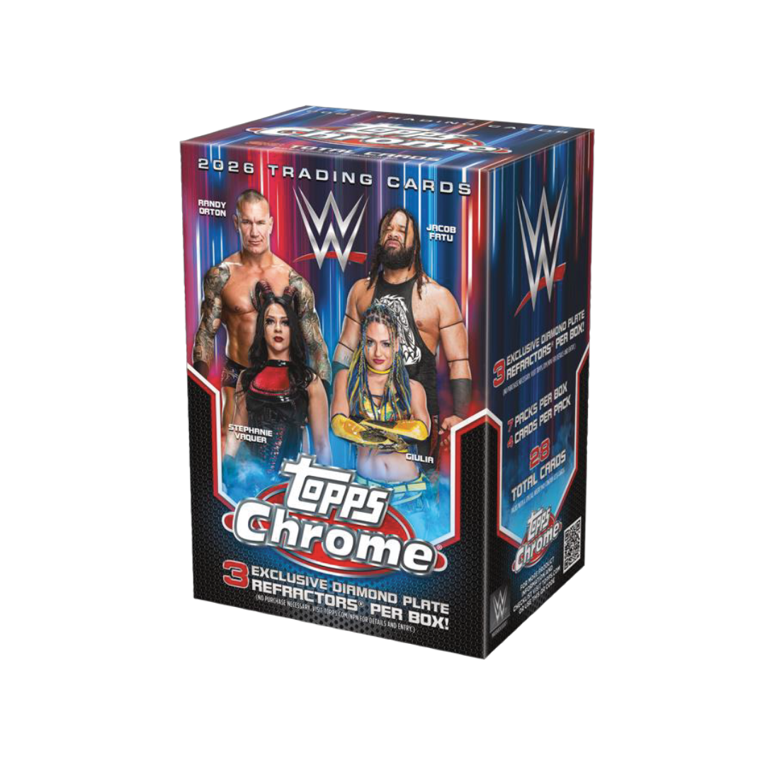 Topps Chrome WWE 2026 Value Box