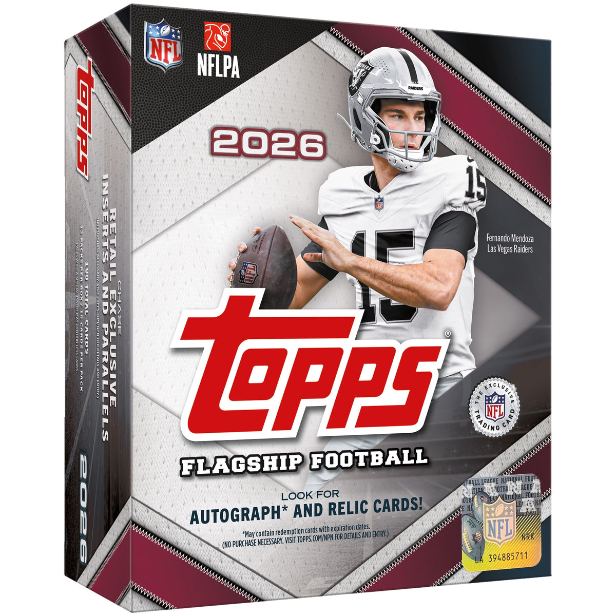 Topps Flagship NFL Football 2026 Mega Box