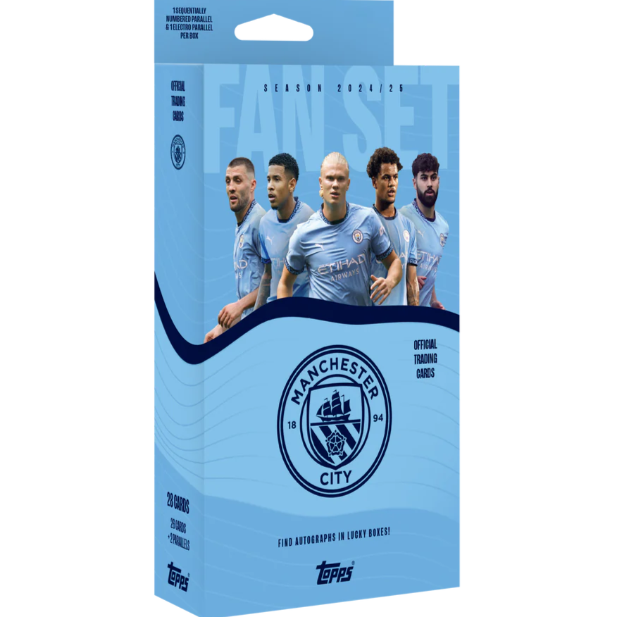 Topps Manchester City FC 2024/25 Fan Set
