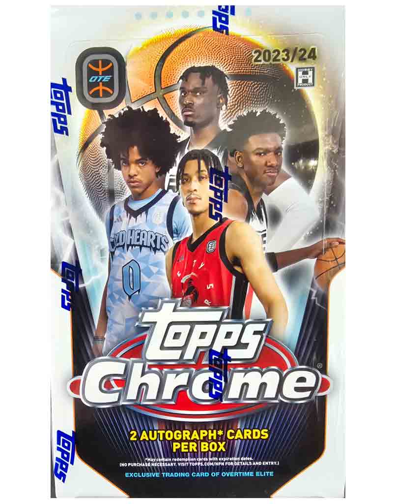 Topps Overtime Elite Basketball Chrome 2023-24 Hobby Box