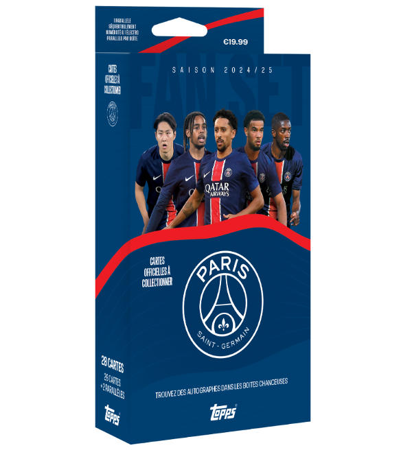 Topps Paris Saint-Germain 2024/25 Fan Set