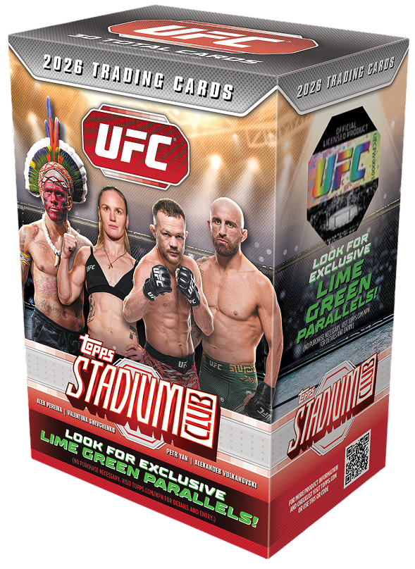 Topps Stadium Club UFC 2026 Value Box